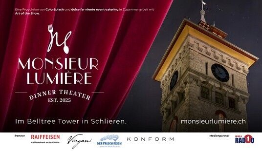 Monsieur Lumière Dinner Theater - ab März 2026